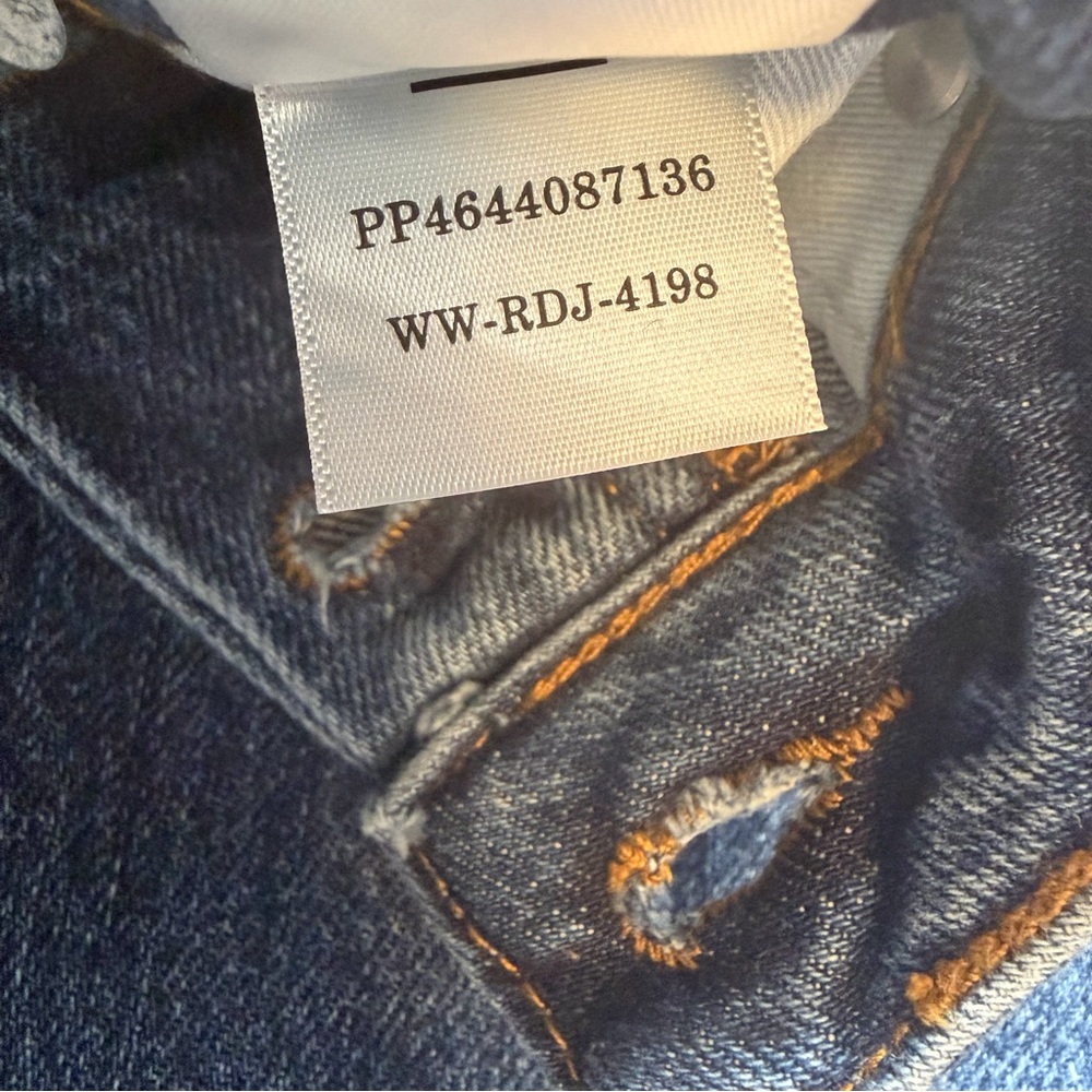 Everlane Curvy 90s Cheeky Straight Jeans Womens 30 NWT High Rise Rigid Denim - Picture 8 of 9